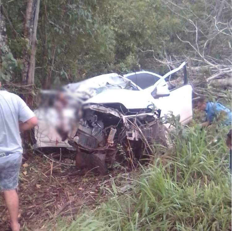 Pai e filha morrem em acidente na BR-174 próximo de Comodoro