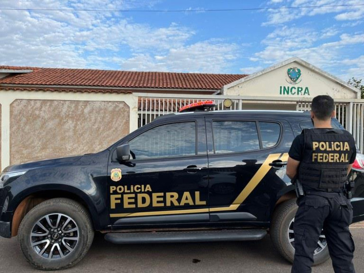 PF investiga possíveis crimes ocorridos no INCRA, em Cáceres