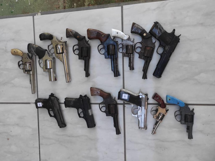 Polícia Civil encaminha 29 armas de fogo para destruição em São José dos Quatro Marcos