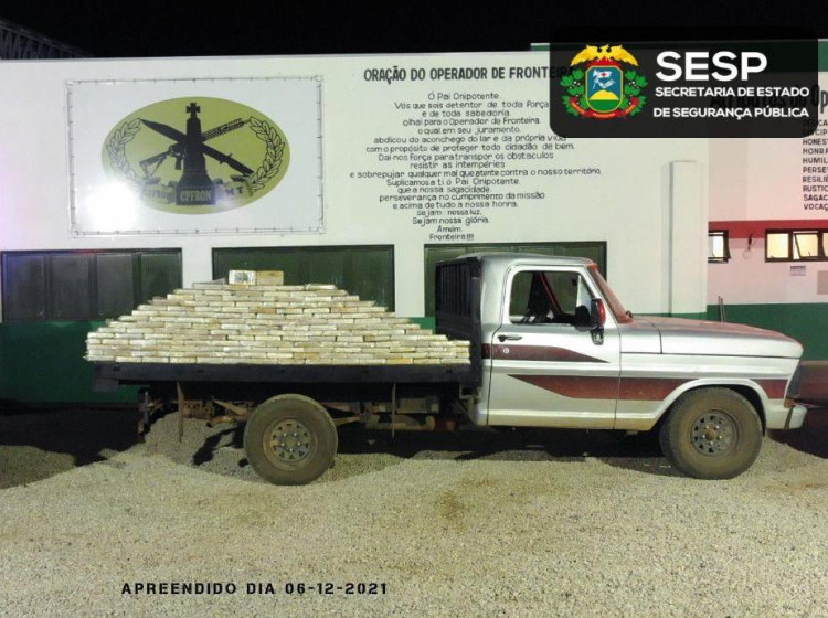 Prisão na fronteira: Motorista aceita R$ 10 mil para trazer drogas à Pontes e Lacerda