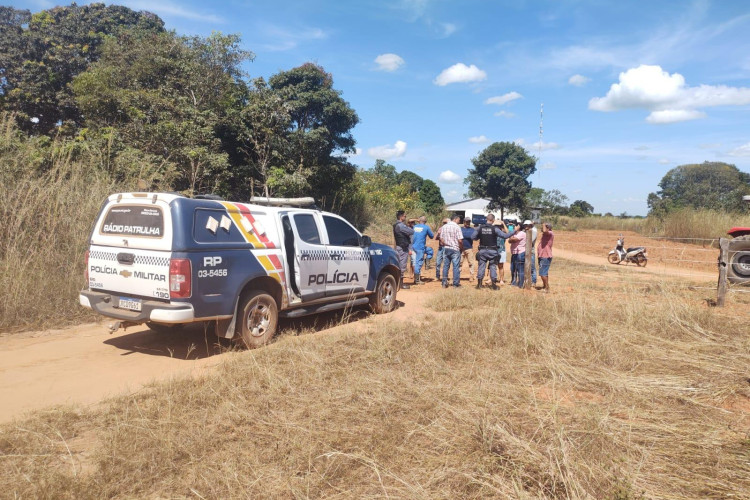 Forças de segurança de Mato Grosso impedem invasão de terras em Cláudia