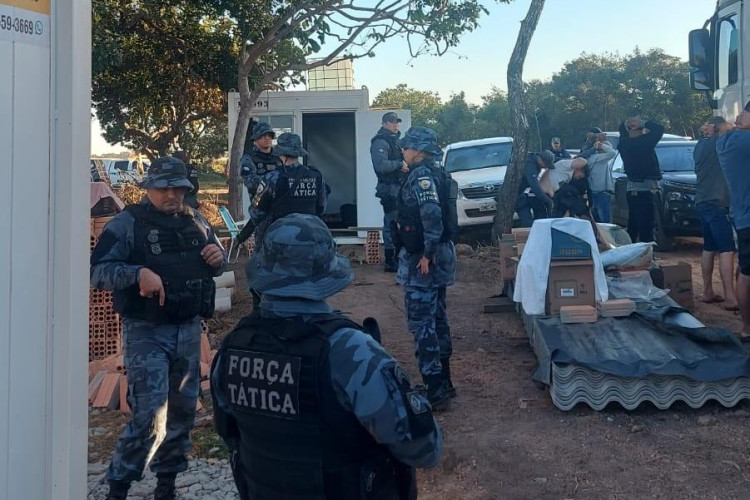 Grileiros com 