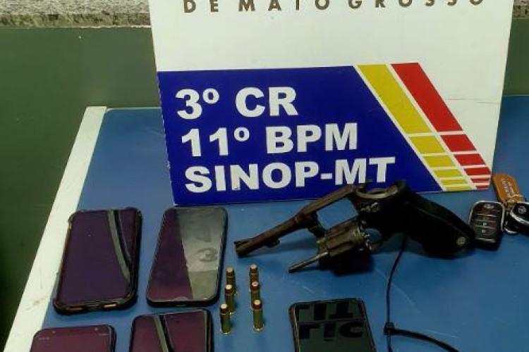 Polícia Militar liberta refém e prende dois homens por sequestro e roubo