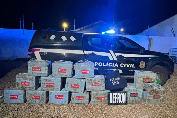 Polícia Civil apreende mais de 458 quilos de entorpecentes e cumpre buscas contra grupo investigado por tráfico na fronteira