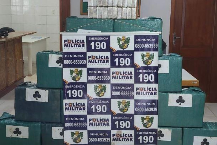 Polícia Militar apreende 465 quilos de cocaína em Vila Bela da Santíssima Trindade