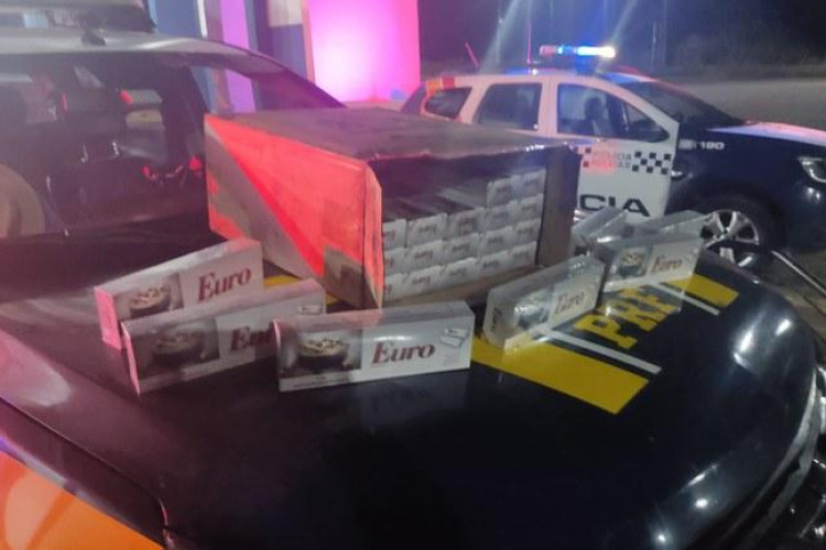 Contrabando: 250 mil maços de cigarros paraguaios apreendidos em Alto Araguaia/MT