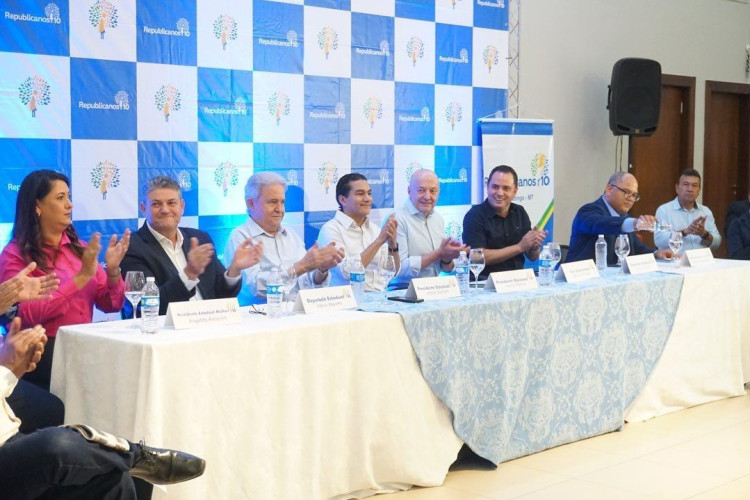 Deputado Valmir Moretto Participa da Reunião Estadual do Partido Republicanos em Cuiabá
