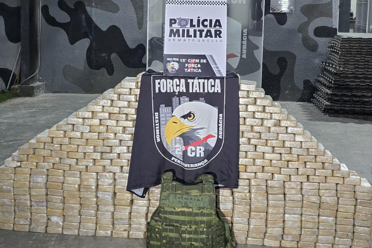 Ação integrada apreende 429 quilos de pasta base de cocaína em Nossa Senhora do Livramento