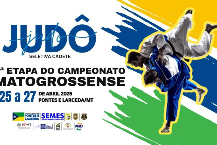 Pontes e Lacerda: Alunos do projeto Judô e Vida participam da 1ª etapa do Campeonato Mato-grossense de Judô 2025