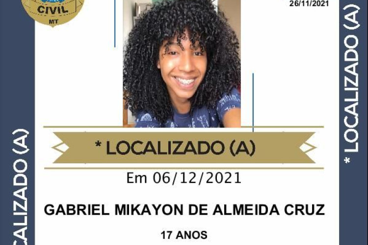 Adolescente que ficou quase duas semanas desaparecido é localizado; Ele disse aos policiais que havia desligado o celular e não quis dar notícias aos familiares por medo