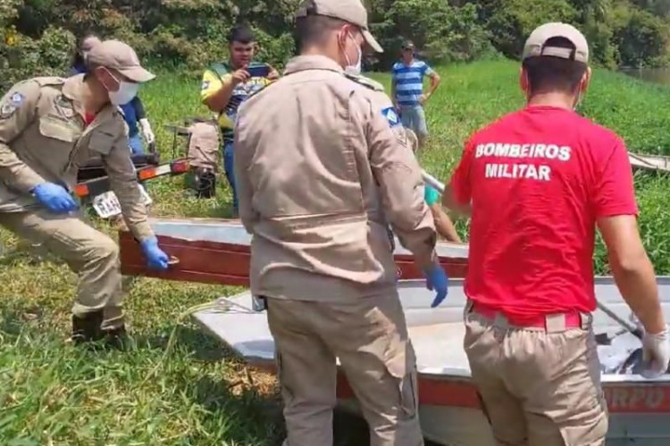 Amigos saem para pescar e encontram corpo boiando no Rio Guaporé em Pontes e Lacerda