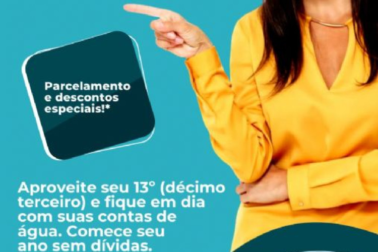 Clientes da Águas Pontes e Lacerda podem negociar débitos até o dia 23/12