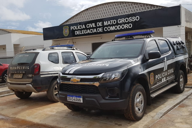 Condenado por homicídio e maus-tratos contra filhos é preso pela Polícia Civil em Comodoro