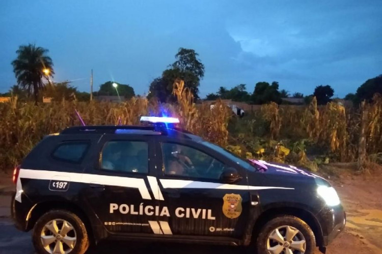 Corpo de mulher morta a pauladas é encontrado em milharal e dois suspeitos são presos