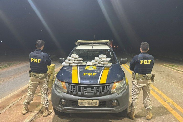 Em Poconé-MT, PRF realiza prisão de indivíduos por tráfico de drogas