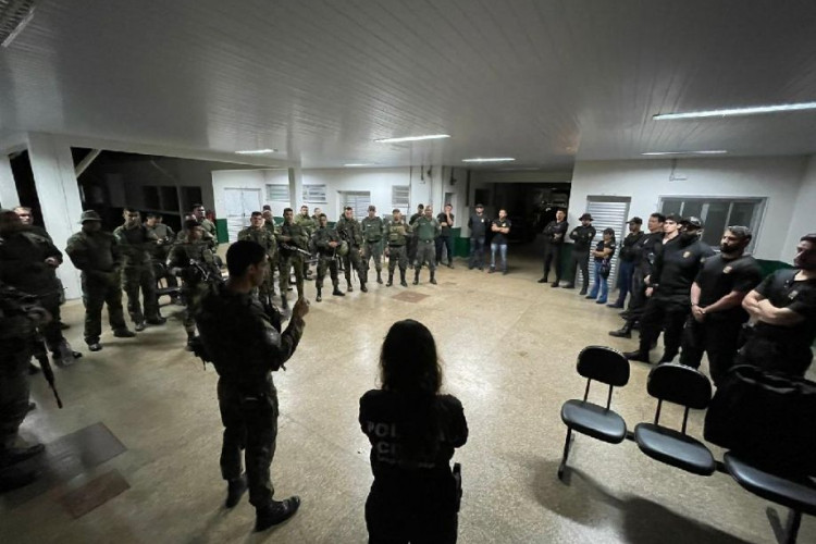 Forças de Segurança deflagram ação na região de fronteira para cumprimento de mandados judiciais
