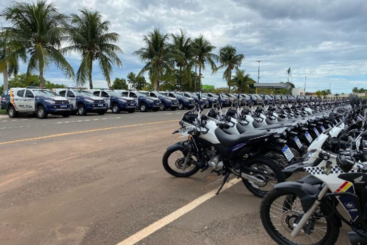 Governo de MT entrega R$ 18 milhões em armas e equipamentos para a Polícia Militar nesta terça-feira (03)