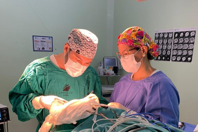 Hospital Regional realiza cirurgia bem-sucedida para correção de derrame cerebral hemorrágico
