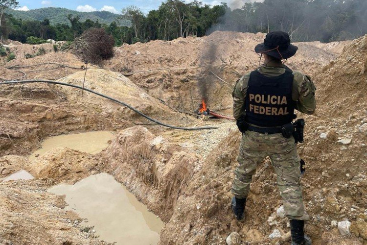 PF deflagra Operação Alfeu VIII para reprimir o garimpo ilegal em Mato Grosso
