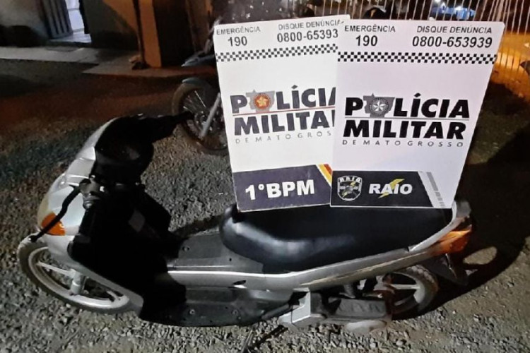 PM recupera duas motocicletas em Cuiabá e Cáceres