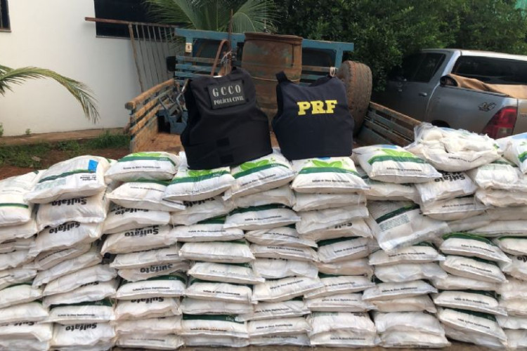 Polícia Civil apreende 19 toneladas de defensivos agrícolas furtados ou contrabandeados em MT