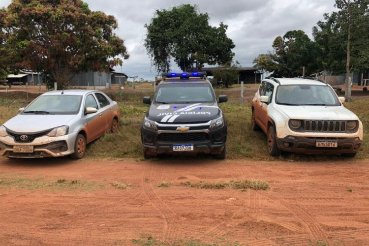 Polícia Civil de Vila Bela da Santíssima Trindade recupera dois veículos produtos de crimes na região de fronteira