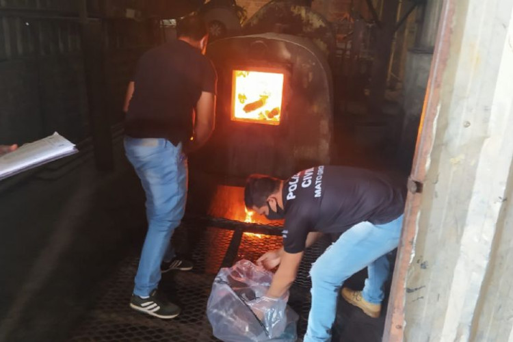 Polícia Civil incinera em Sapezal 50 quilos de entorpecentes apreendidos na região