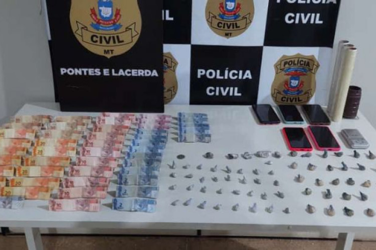 Polícia Civil prende mãe que usava filho menor de idade para comercializar drogas