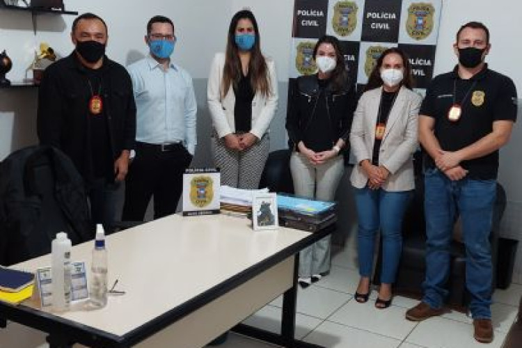 Polícia Civil promove encontro institucional com membros do MPE em Pontes e Lacerda