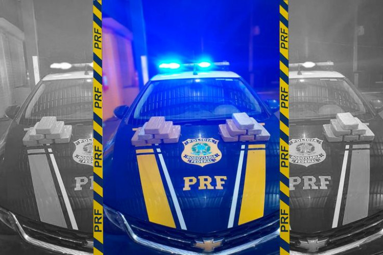 PRF apreende pasta base de cocaína em Pontes e Lacerda