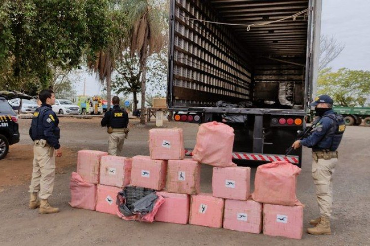 PRF apreende quase meia tonelada de cocaína em MT