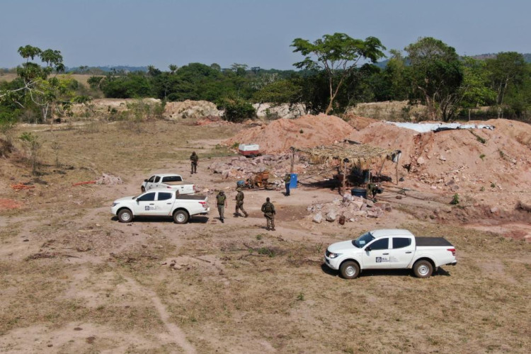 Sema-MT combate extração ilegal de minérios no Norte de Mato Grosso