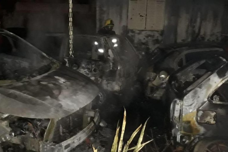 Suspeitos de incendiarem veículos em pátio de delegacia em GO são presos pela Polícia Civil em MT